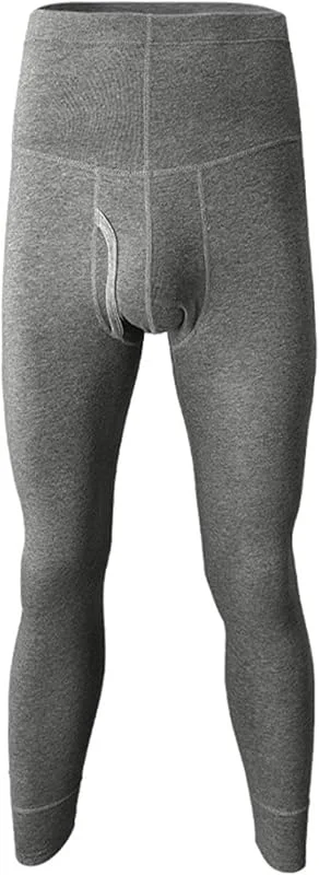 sous-vêtements Thermiques for Hommes d'hiver Pantalons en Coton Taille Haute Pantalons serrés Pantalons Thermiques for Hommes Respirant Chaud (Color : Darkgrey, Taille : XXL) — Vetements ski