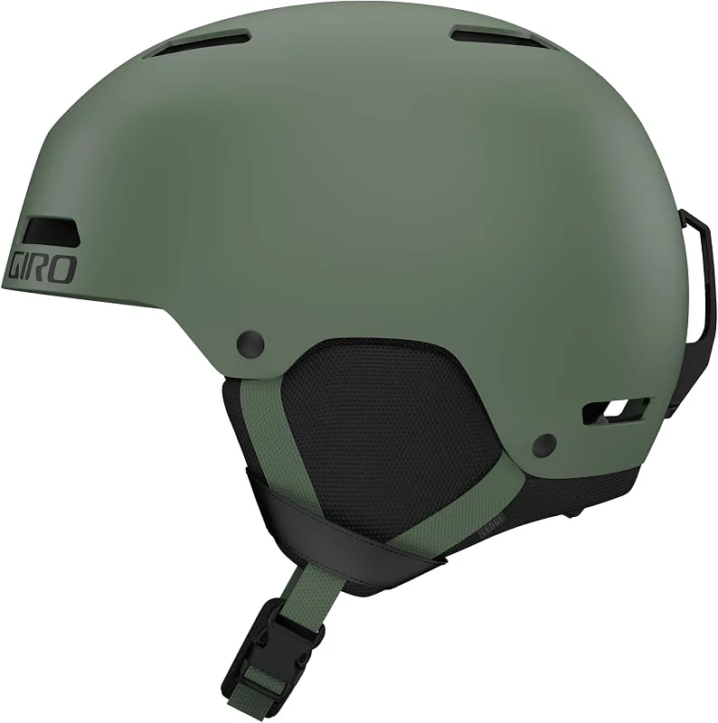Giro Ledge Casque de ski pour hommes, femmes et jeunes - Vert haie mate - Taille S (52-55, 5 cm) — Equipement ski