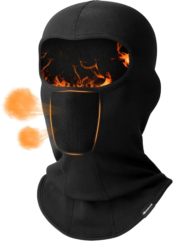 GXCROR Masque de ski coupe-vent, thermique et perméable à l’air pour l'hiver, le ski et la moto, pour homme et femme — Equipement ski