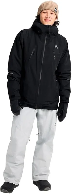 Burton - Veste De Ski, Snow Reserve Gore-tex 2l Insulated True Black Homme - Homme - Noir — Vetements ski