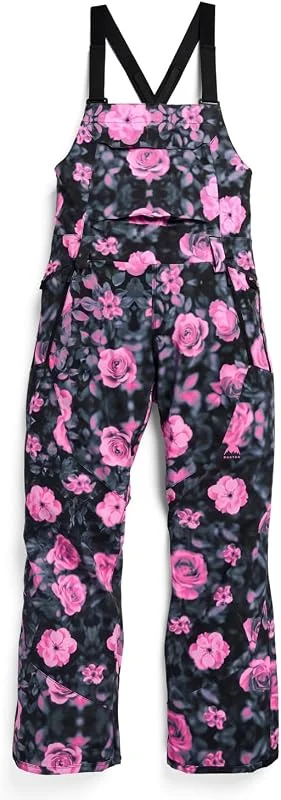 Burton - Salopette De Ski, snow Reserve 2l Stretch Shockwave Floral Femme - Femme - Rose — Vetements ski