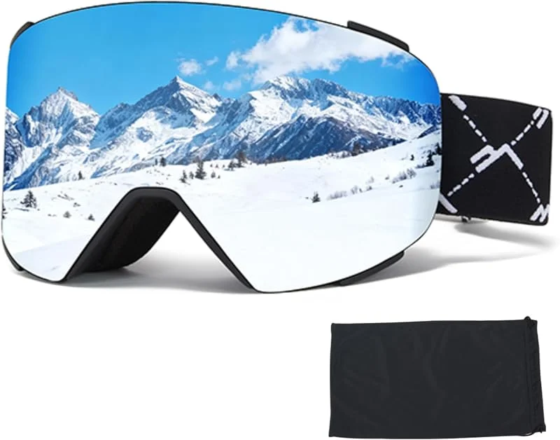 VCOROS Masque de Ski YH693C avec Magnétique Lentille Interchangeable — Equipement ski