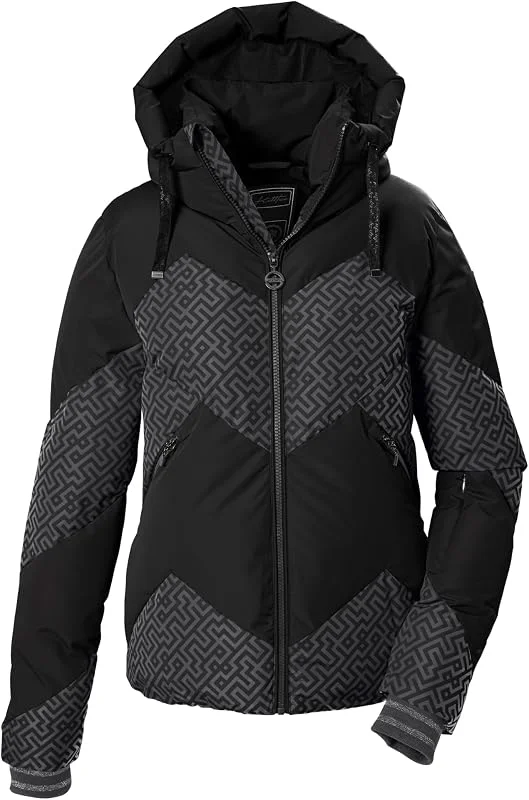 Killtec Femme Veste de Ski Déperlante KSW 133 WMN SKI QLTD JCKT (GRAPHIC) — Vetements ski