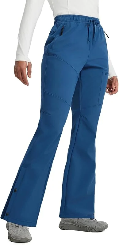 baleaf Pantalon de randonnée thermique pour femme - Pantalon softshell - Imperméable - Coupe-vent - Pantalon d'extérieur - Pantalon de ski - Pantalon de ski d'hiver — Vetements ski