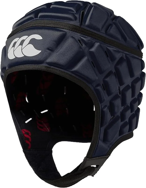 Canterbury Casque de Rugby Raze Adulte Unisexe, Couverture Complète, Mentonnière Souple, Rembourrage en Mousse — Equipement ski