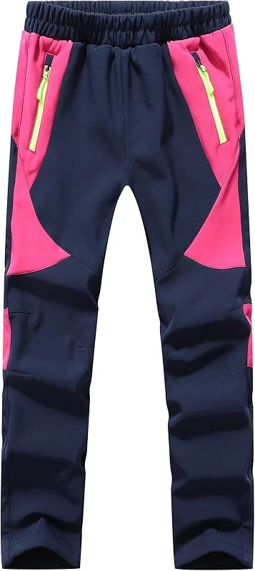 Pantalon Ski Randonnee Enfant Imperméable Polaire Garçons Filles — Vetements ski