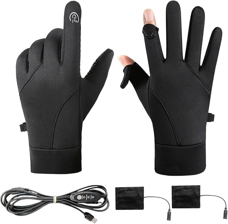 Gants Chauffants Pour Femmes Mitaines Thermiques Électriques À Recharge USB — Vetements ski