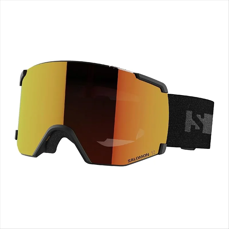 Salomon S, View Masque de Ski Unisexe, Champ de Vision Élargi, Idéal pour le Ski et le Snowboard — Equipement ski