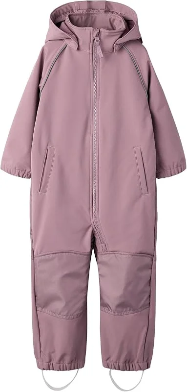 NAME IT Nmnalfa Softshell Suit Solid Fo Noos Jacket Mixte (lot de 1) — Vetements ski