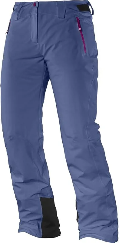 Salomon Pantalon De Ski Iceglory Blue — Vetements ski