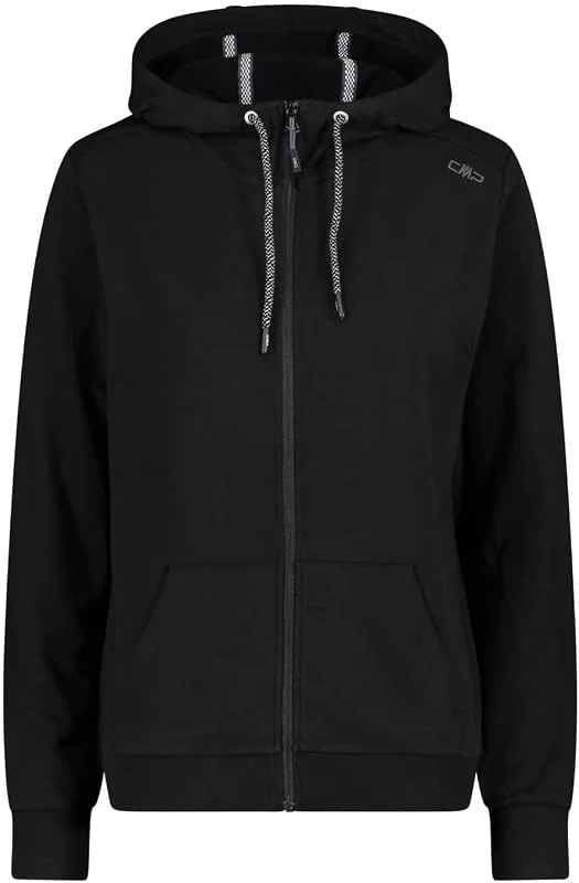 CMP Veste Femme Fix Capuche Sweat-shirt en coton Femme — Vetements ski