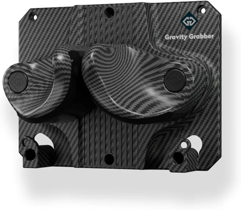 Gravity Grabber Support de rangement mural ultime pour skis et snowboards, rangement sans dommage, pour tous les skis ou snowboards, Carbone — Equipement ski