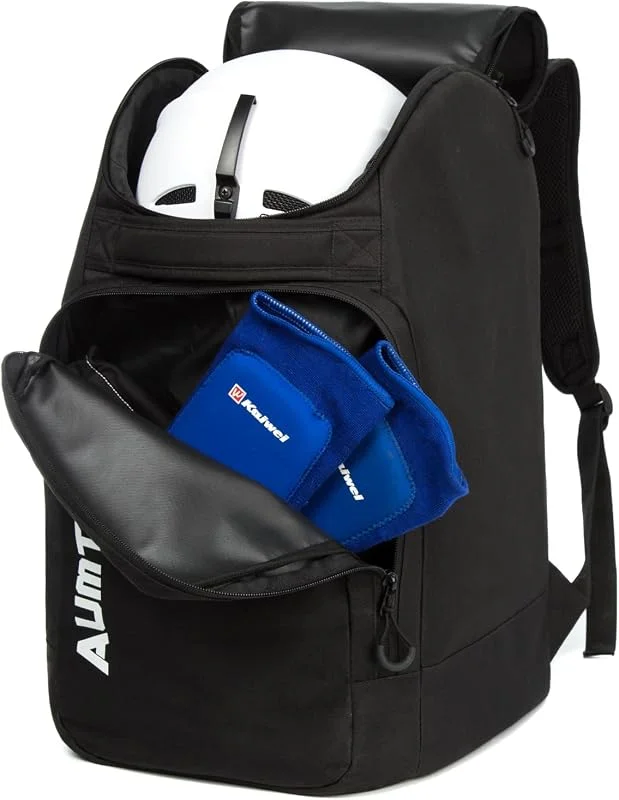 AUMTISC Sac à Dos pour Chaussures de Ski Sacs de Ski légers pour Le Snowboard Bagages de Voyage Durable — Equipement ski