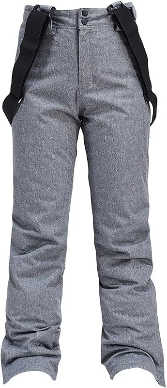 Salopette De Ski Amovible pour Femme, Pantalon De Neige Imperméable, Coupe, Isolé — Vetements ski