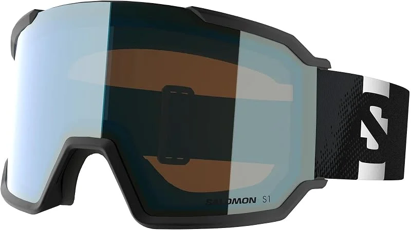 Salomon 2026 S, VIEW 3 Lunettes de ski pour homme et femme ML, S, Vusley Mel, lunettes compatibles avec lunettes, étui rigide inclus, produit japonais authentique — Equipement ski