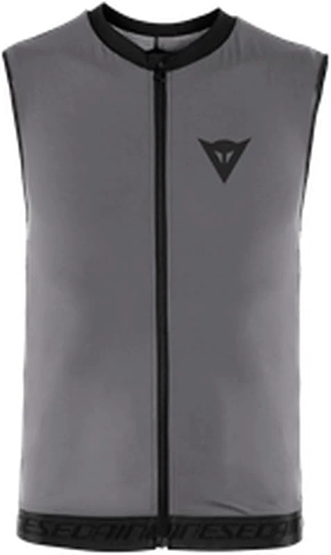 Dainese - Scarabeo Flexagon Waistcoat 2, Gilet de Protection pour le Ski, Protection Dorsale pour le Ski, Argent, Noir, Enfant — Equipement ski