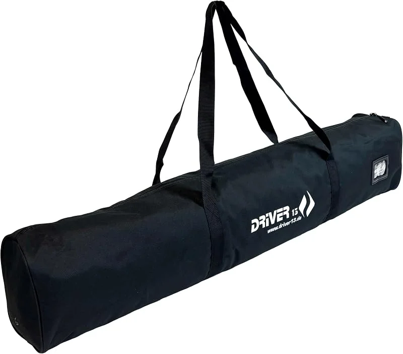 Driver13 Sacs à Skis pour Enfants Sacs à Skis 120 cm Enfant conçu en Allemagne (Noir) — Equipement ski