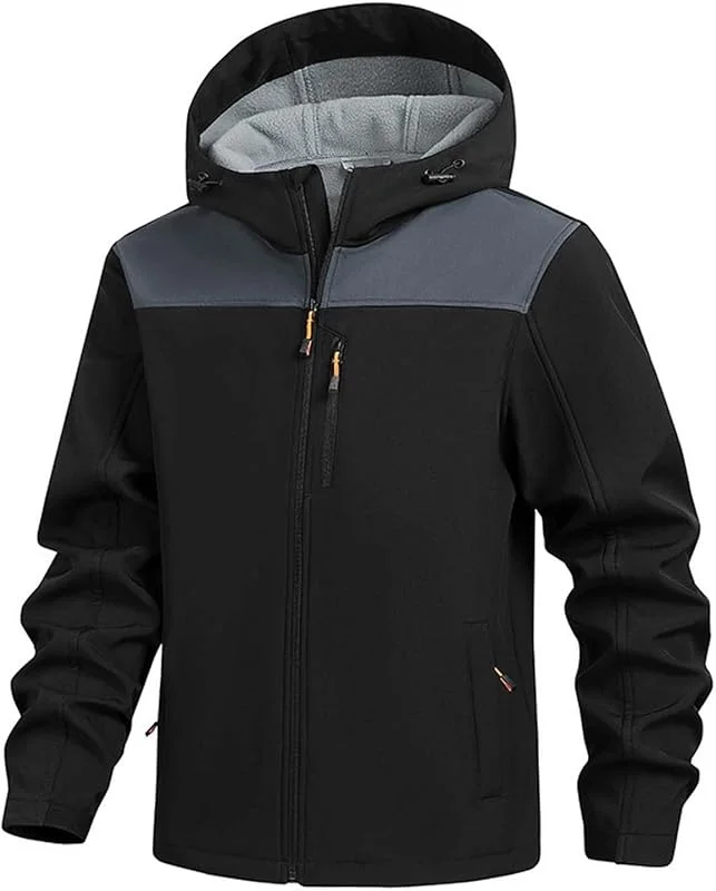 Générique Ski Veste Polaire Homme De Ski Imperméable Outdoor Manteau Blouson Randonnée Tactique Militaire Matelassée Montagne Coupe-Vent Parka — Vetements ski