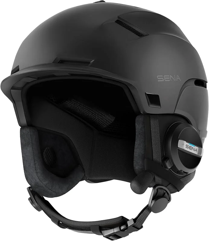 Sena Latitude S2 Casque de Sports de Neige Intelligent avec connectivité Bluetooth et Communication d'interphone maillé pour Le Ski, Le Snowboard (Taille M) — Equipement ski