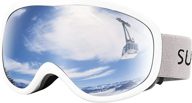 Supertrip Masques de Ski et Masques Femme Homme Lunettes de Snowboard pour Skieurs Protection Anti-buée UV400 Compatible avec Casque Sports d'hiver Ski — Equipement ski