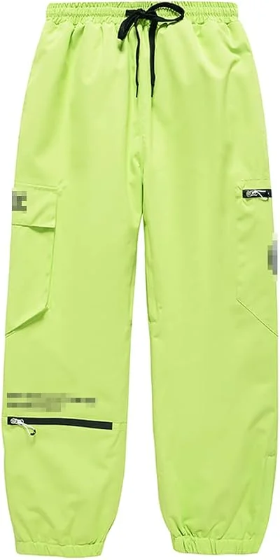 Pantalon de ski pour homme et femme - Coupe-vent - Chaud - Taille unique - Double planche — Vetements ski