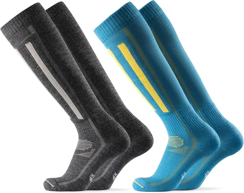DANISH ENDURANCE Chaussettes de Ski Thermiques en Laine Mérinos — Equipement ski