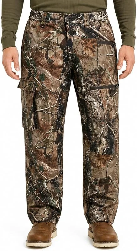 Krumba Hommes Camouflage Chasse Coupe-Vent Imperméable Pantalon — Vetements ski