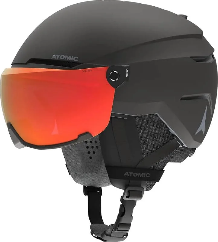 ATOMIC - Casque Savor Visor Photo - Noir — Equipement ski