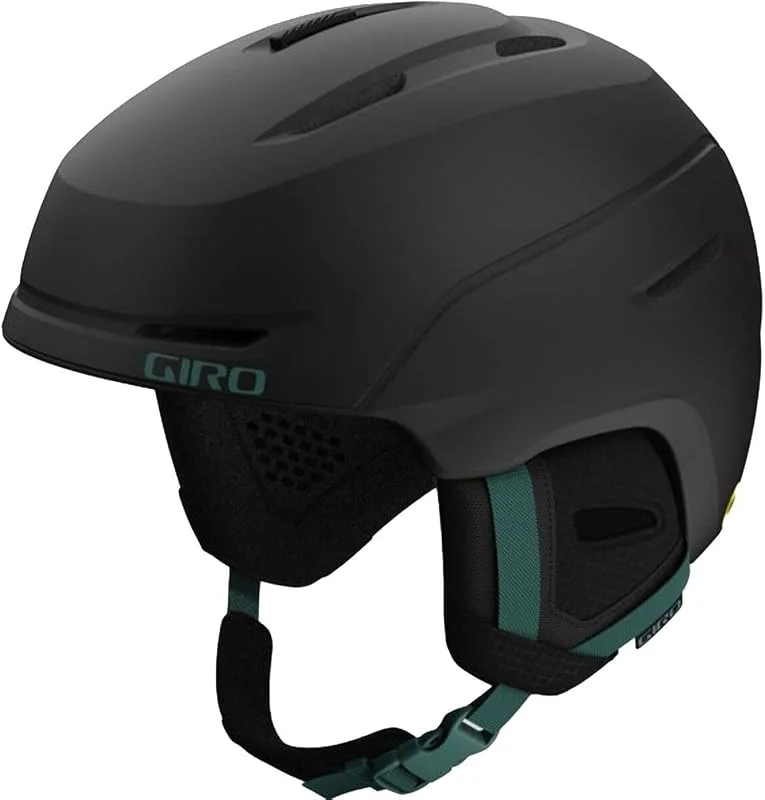 Giro Snow Neo MIPS Casques de Ski pour Hommes, Gris Mat Vert 22, s — Equipement ski