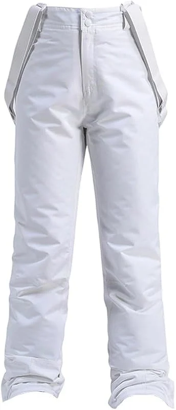 HiyyFloy Pantalon De Ski Femme, Pantalon De Snowboard Imperméable, Salopette, Bretelles Amovibles, Isolé Chaud pour l'hiver — Vetements ski