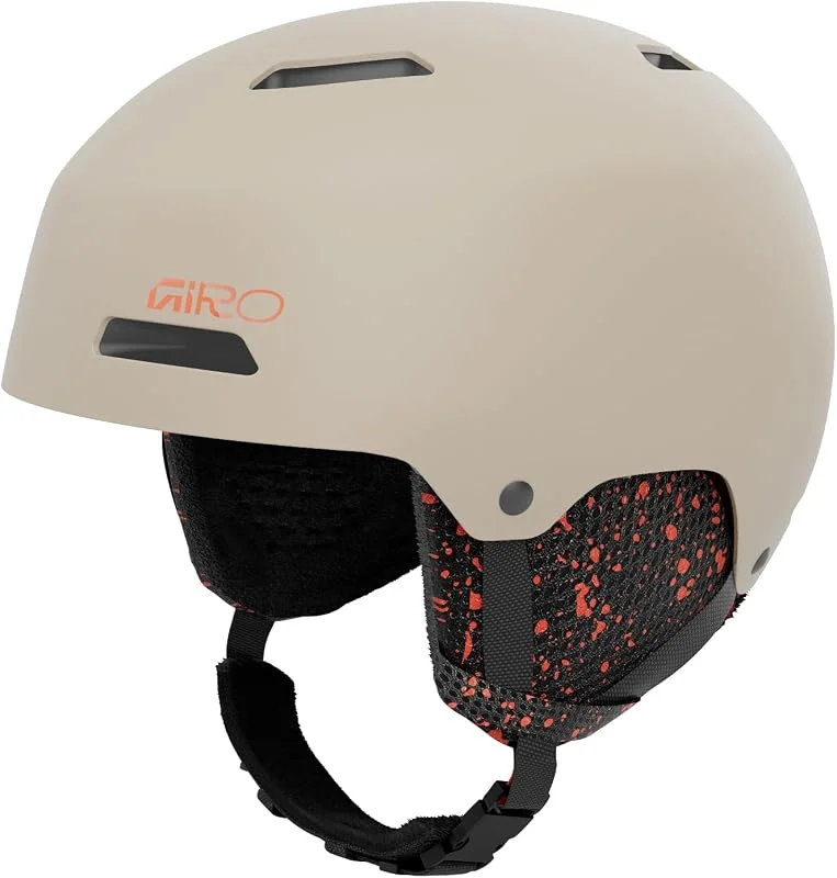 Giro Crue Casque de ski pour enfants, jeunes, garçons et filles, pierre mate, taille M (55, 5-59 cm) — Equipement ski