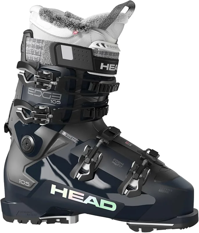 Head - Chaussures De Ski Edge 105 W Hv Gw Bleu Femme - Femme - Taille 22.5 - Bleu — Equipement ski