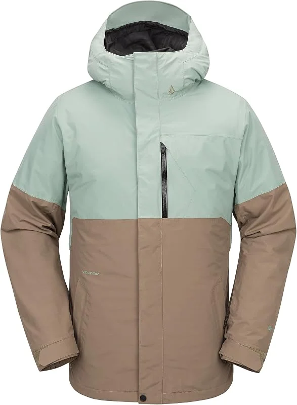 Volcom - Veste De Ski, Snow L Ins Gore-tex Agave Homme - Homme - Taille s - Vert — Vetements ski