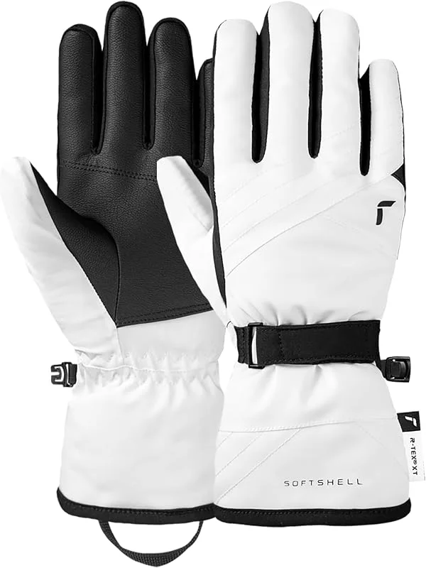 Reusch Alena R-TEX XT - Gants de Ski pour Femme - Imperméables, Coupe-Vent, Respirants, Chauds et Doux - Compatibles avec écran Tactile - Gants Thermiques Softshell pour Ski et Hiver — Vetements ski