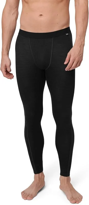 DANISH ENDURANCE Legging Thermique Mérinos Homme, avec Braguette en Option — Vetements ski