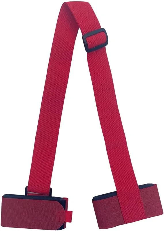 Sangles de ski de transport, sangles porte-skis, porte-skis Ski Mate pour tous, sangles de ski réglables en nylon, porte-skis portables et confortables avec bandoulière pour ski de montagne — Equipement ski