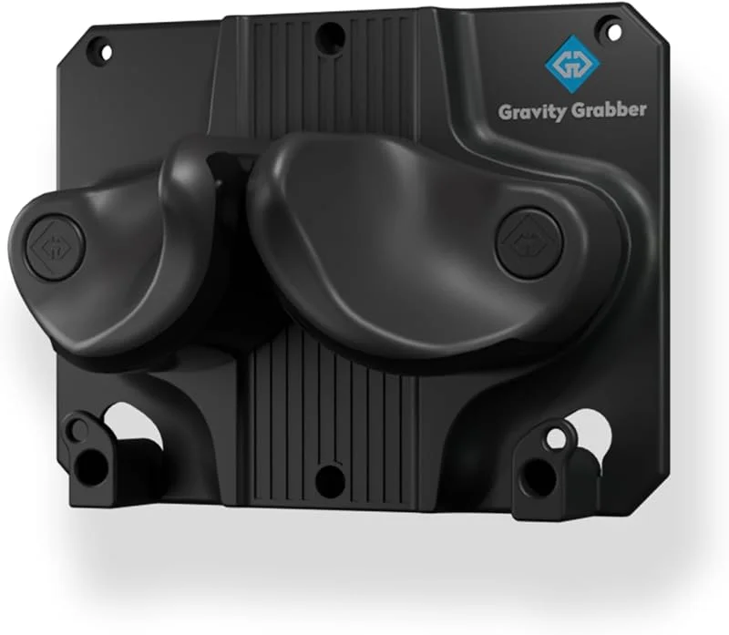 Gravity Grabber Support Mural pour Ski et Snowboard - Pour Tout Type de Ski ou Snowboard - Protège Rocker et Extrémités - Sans Risques - 1x - Noir — Equipement ski