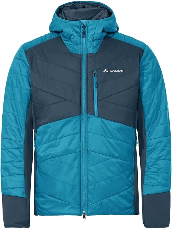 VAUDE Sesvenna Jacket IV Veste isolante sportive pour homme pour les randonnées à ski, imperméable et chaude grâce à l'isolation PrimaLoft — Vetements ski