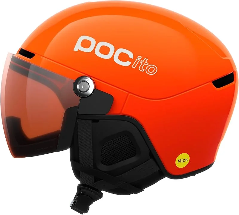 POCito Obex Visor - Ski Helmet for Kids Which Brings Protection, Security and Lightweight Comfort to Younger Skiers and Snowboarders — Equipement ski