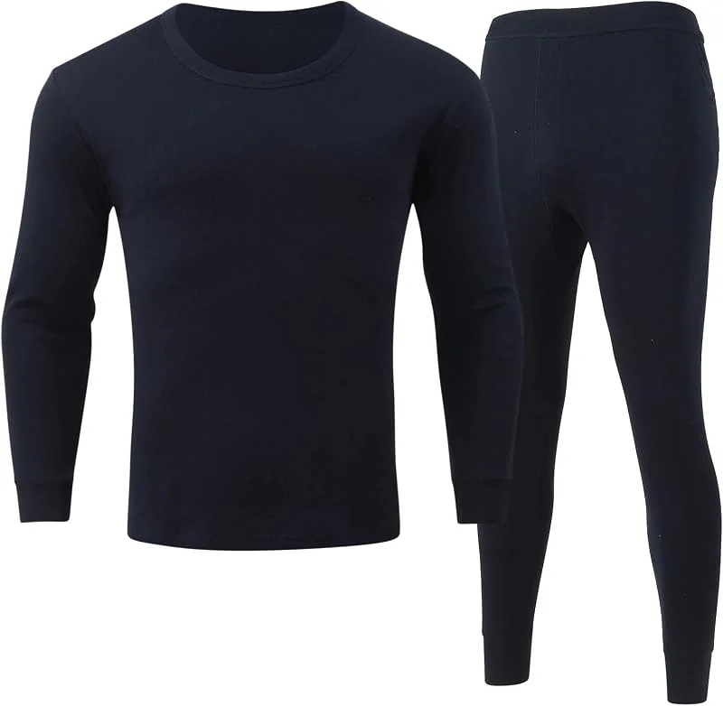 Sous-vêtements thermiques d'hiver pour homme - Ensemble chaud et doux - Sous-vêtements fonctionnels - Legging d'hiver - Taille haute - Sous-vêtements thermiques pour homme — Vetements ski