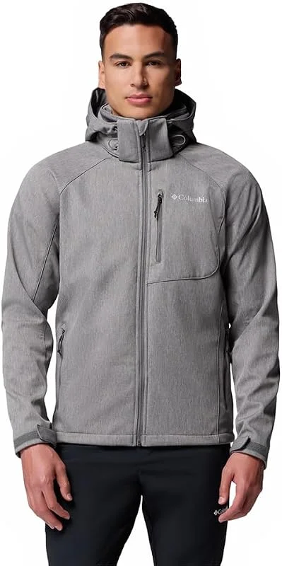 Columbia Cascade Ridge III Softshell, Veste Coupe Vent Softshell pour Homme — Vetements ski