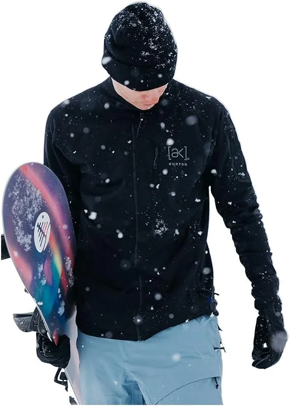 Burton - Veste Softshell [ak] Baker Stretch Fleece Full-zip True Black Homme - Homme - Noir — Vetements ski