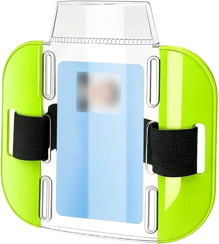 Porte-Badge Brassard Manchon de Rangement Transparent — Equipement ski