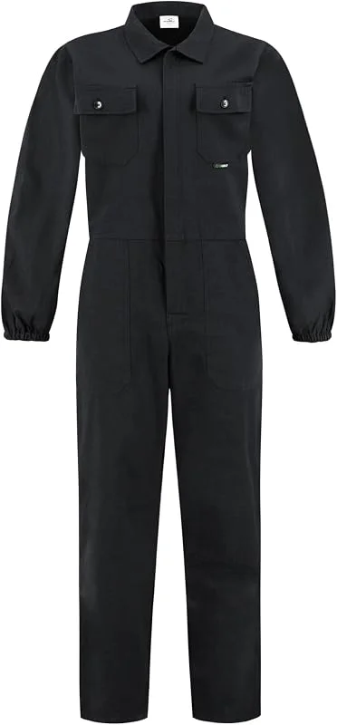 BWOLF ANAX Combinaison Travail Salopette De Travail Homme Bleu de Travail Homme - 100% Coton — Vetements ski