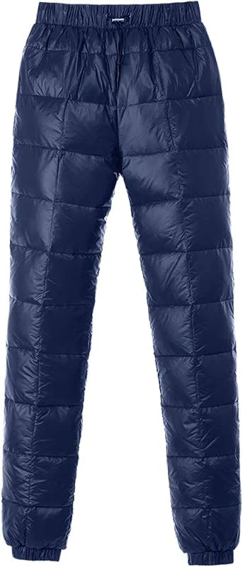 pour Hommes Femmes Hiver Pantalon en Duvet Pantalon de Ski Chaud et Imperméable Pantalon de Neige Léger et Compressible — Vetements ski