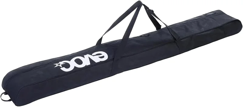 EVOC Ski Bag Sac à Skis, Sac de Transport pour Skis (Angles de Compression pour Ajuster Le Volume, bandoulière Amovible) — Equipement ski