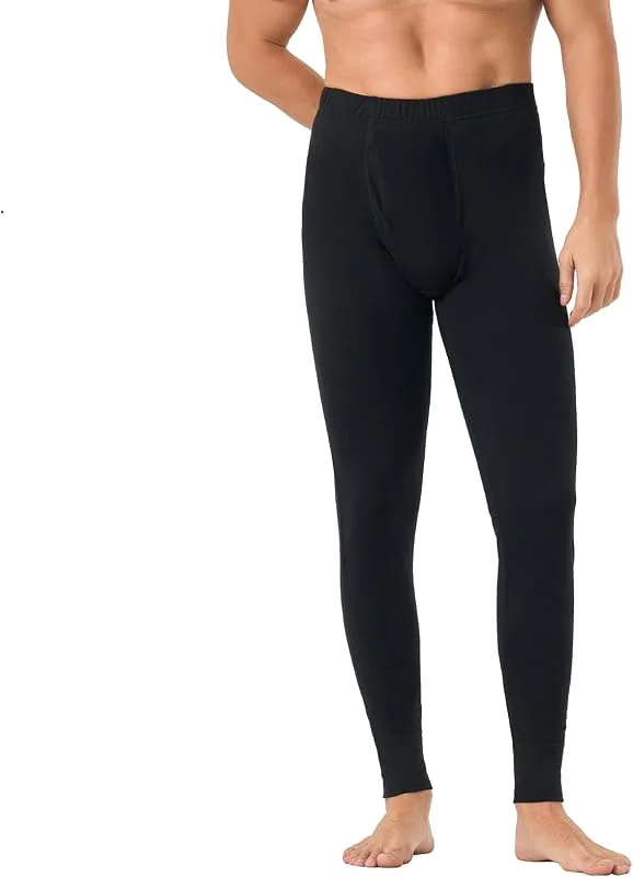 Merino Protect 100% sous Vetement Merinos Homme Pantalon Thermique Épais Doux Long sous-Vêtements pour Randonnée Safari — Vetements ski