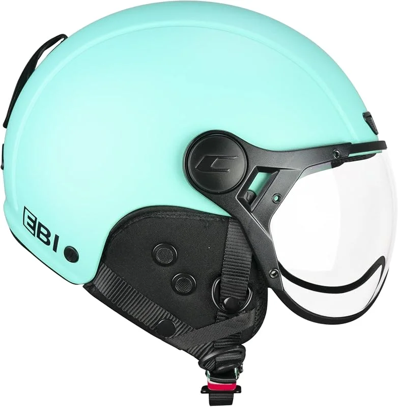 CGM EBI Casque de Ski Unisexe Adulte, Bleu Mat, XXL (61 cm) — Equipement ski