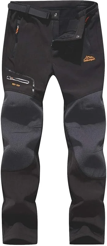 BenBoy Homme Pantalon Ski Imperméable Randonnée Softshell Pantalon Montagne — Vetements ski