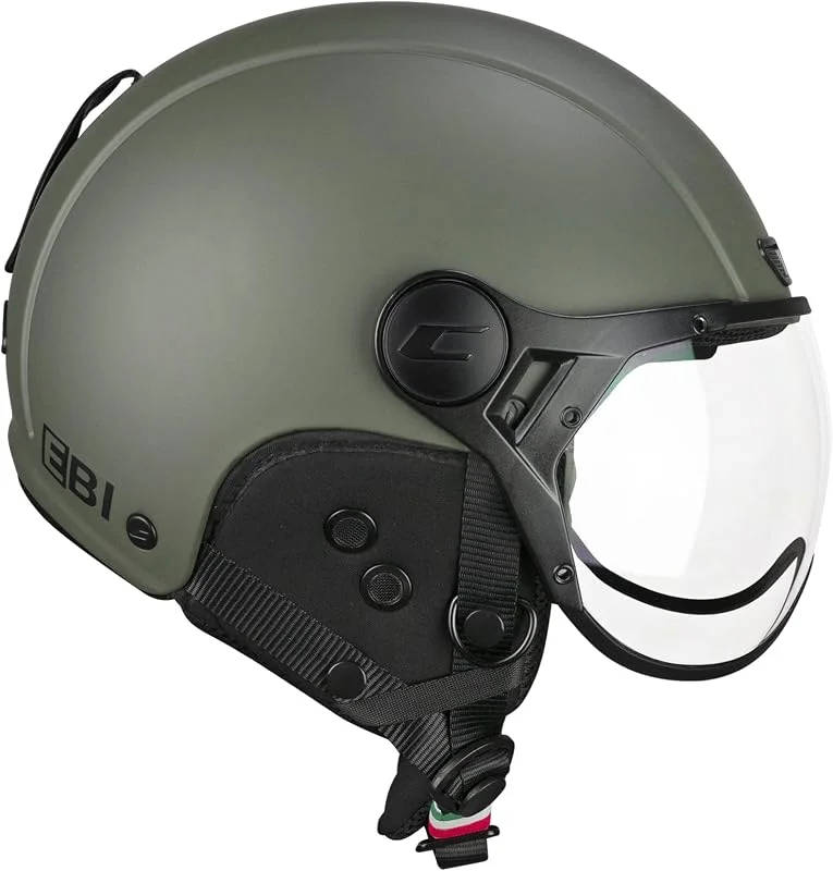 CGM EBI Casque de Ski Unisexe Adulte, Vert Mat, XXXS (49-50cm) — Equipement ski